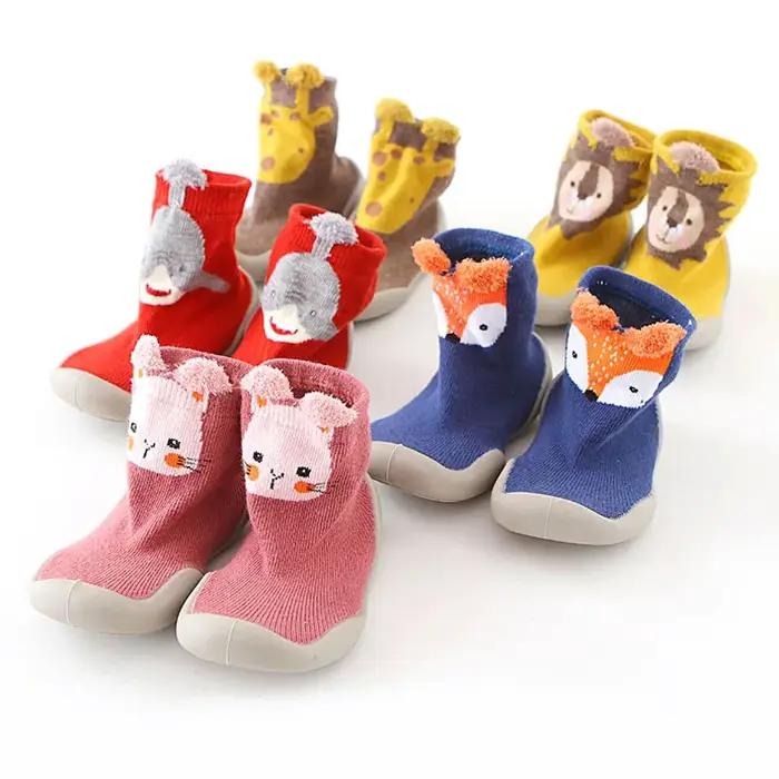 Chaussures bébé enfant en bas âge premiers marcheurs infantile garçons filles enfants en caoutchouc