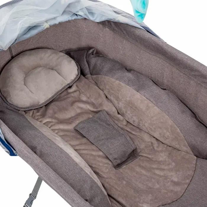 Berceau balançoire pour bébé, support électrique à 5 vitesses, chaise à bascule automatique avec tél