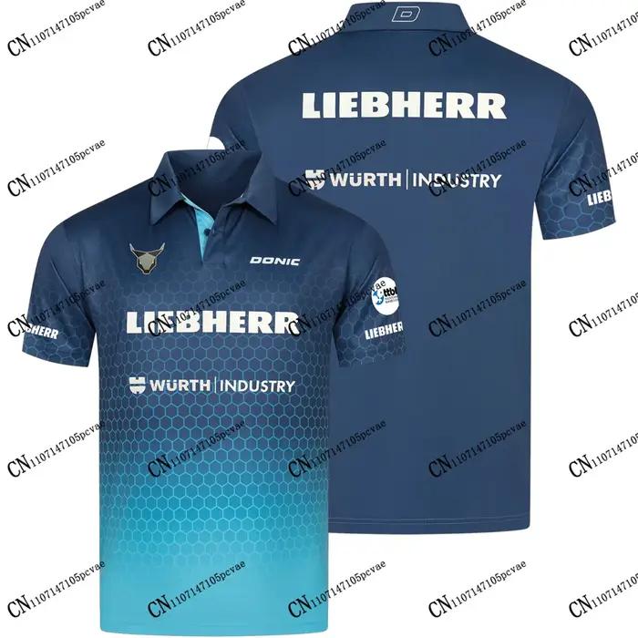 TTBL Allemagne 2026-27 Nouveauté TTF Liebherr Ochsenhausen Maillot de tennis de table pour joueurs d