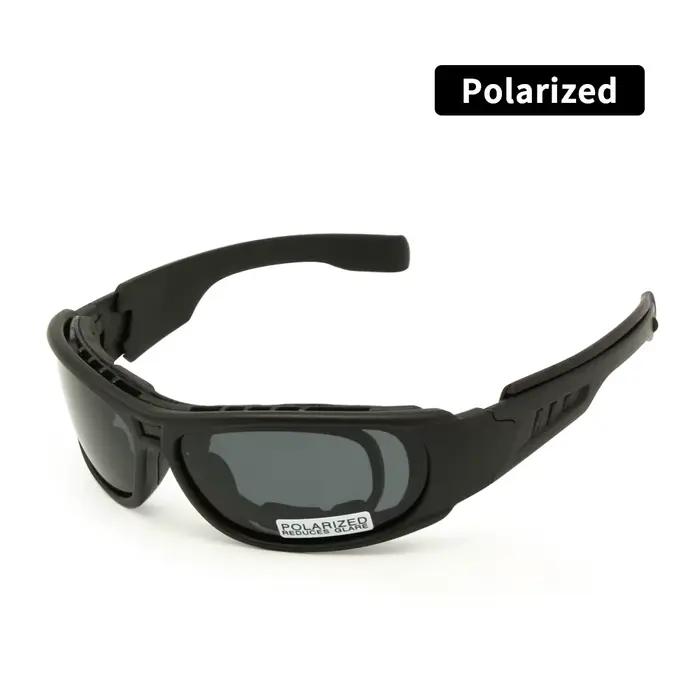 Daisy One C6 polarisé balistique armée lunettes de soleil militaire lunettes Rx insérer 4 lentilles