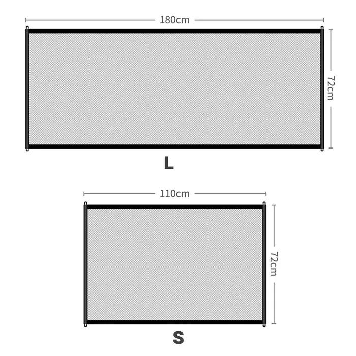 Garde-corps d'isolation pour enfants balcon filet de protection de sécurité durable clôture de pont maille fine poinçonnage polyvalent barrière intérieure