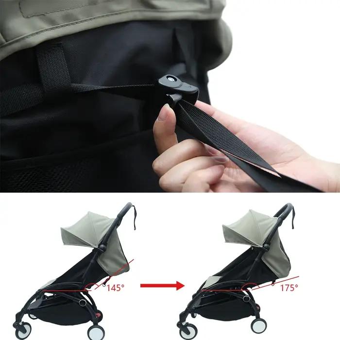 Accessoires de poussette pour Yoyo Yoyo2 Yoyo3 Yoya, ensembles de coussins de siège et pare-soleil à