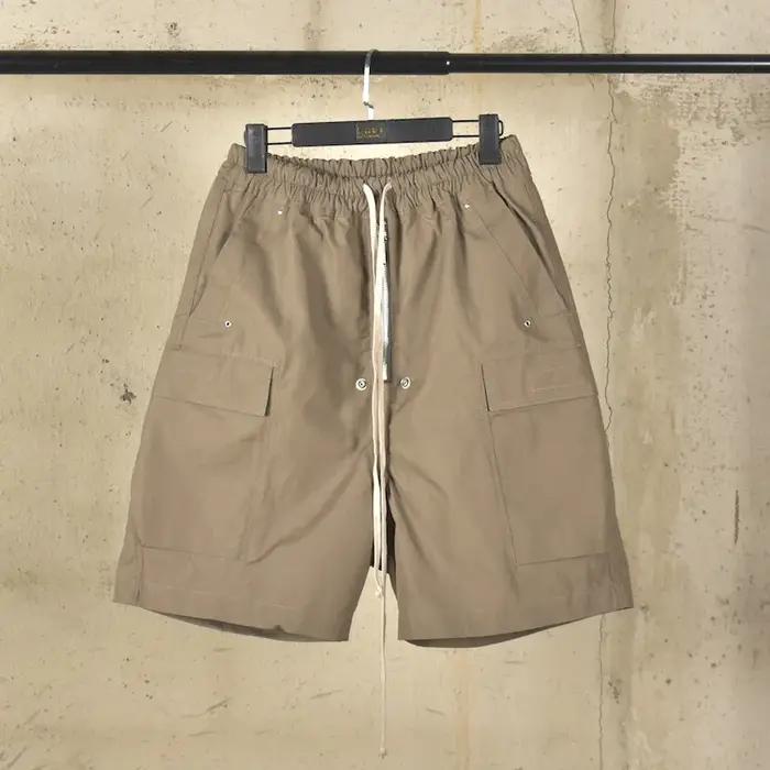 Short décontracté de Style japonais pour hommes et femmes, couleur unie, Vintage, classique, mode, p