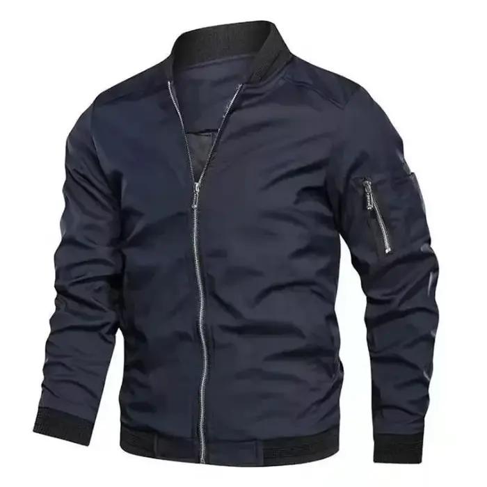 Veste d'automne pour hommes, uniforme de Baseball à manches longues, coupe-vent, veste fine de cycli