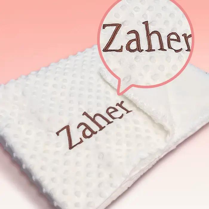 Couverture personnalisée avec le prénom du bébé, couverture personnalisée pour enfants, couverture p