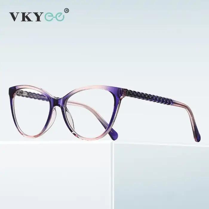VICKY nouveau œil de chat lecture Prescription lunettes femmes coloré lunettes myopes hypermétropie