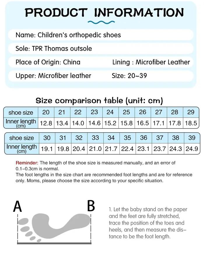 Chaussures orthopédiques 4 roues motrices pour garçons, sandales d'été pour tout-petits, chaussures