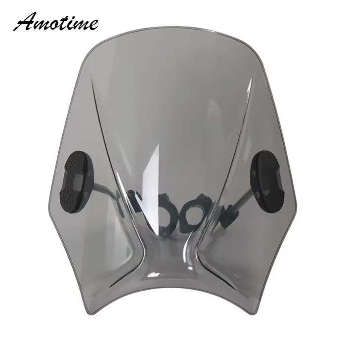 Pare-brise de moto universel pour Royal Enfield Bullet/Meteor/Classic 350 500 Interceptor 650 Contin