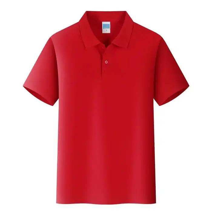 Polo à Manches Courtes pour Homme et Femme, Streetwear de dehors, à la Mode, Coloré, Solide, à Rever