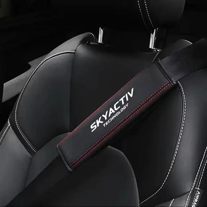 Coussinets de protection pour ceinture de sécurité voiture Mazda SKYACTIV CX3 CX4 CX5 CX7 CX9 CX30 RX7 M3 M6 confort conduite réduction pression épaules installation facile