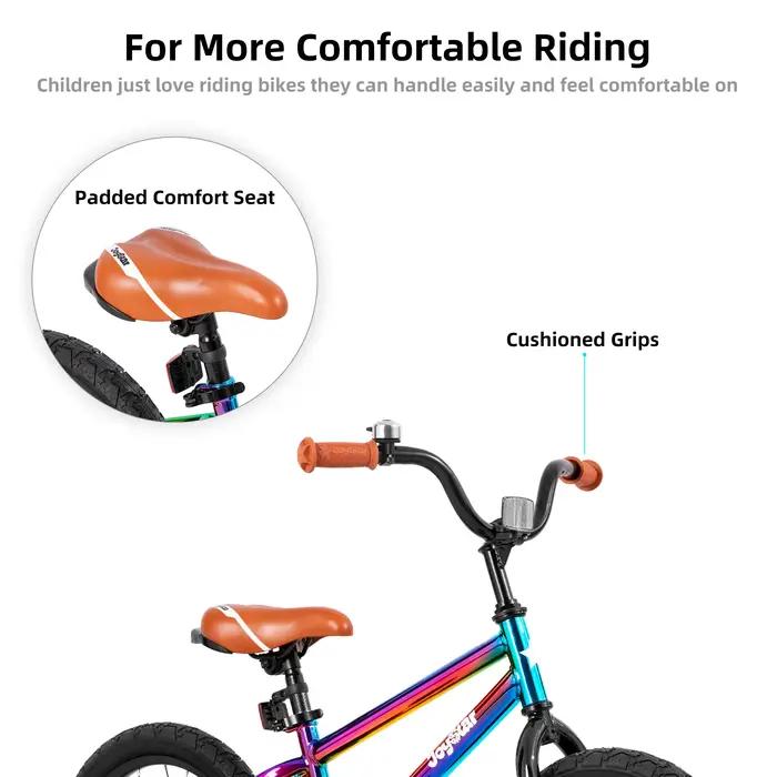 YSTAR-Vélo de style BMX pour enfants avec roues d'entraînement, chaîne US Warehouse, garçons et fill