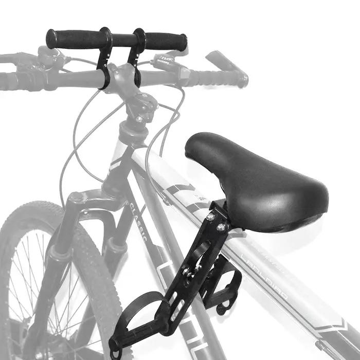 Siège de vélo enfant avant doux et confortable pour 2 3 4 5 ans balade familiale randonnée vélo de montagne sécurité enfant occaions spéciales