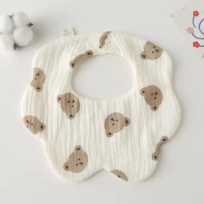 Bavoirs pour nouveau-né, serviette de salive, bandana d'alimentation pour tout-petits, accessoires p