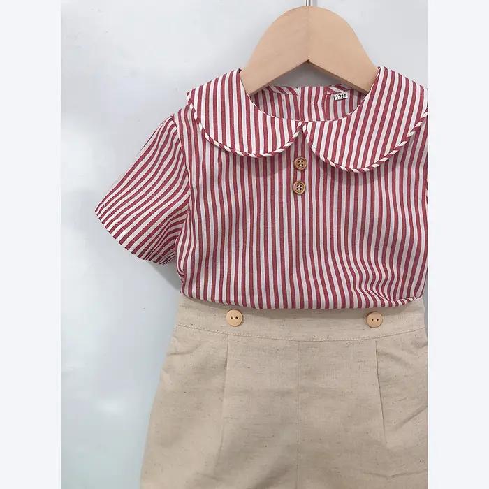 Ensemble de vêtements Boutique pour enfants de 0 à 6 ans, 2 pièces, costume espagnol à manches court