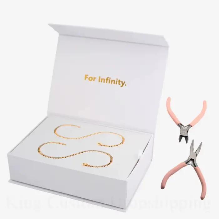 2025 Nouveau Bracelet éternel permanent Bijoux de couple Faites-le vous-même Kit de bracelets de mod