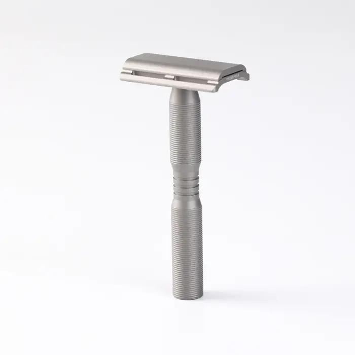 Rasoir de sécurité léger YAQI Ghost Titanium