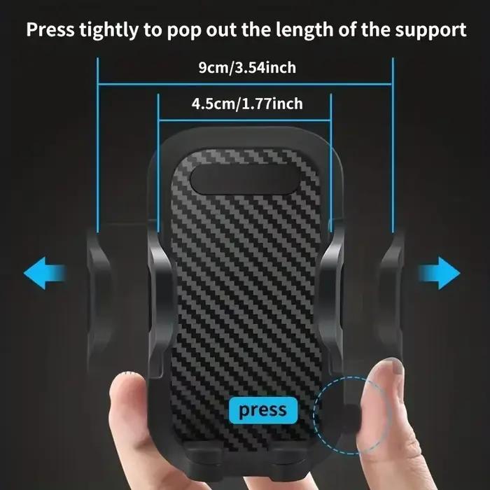 Support de téléphone de voiture 360° universel pour iPhone Samsung Huawei installation facile et rotation panoramique adapté aux conducteurs quotidiens et cadeau idéal