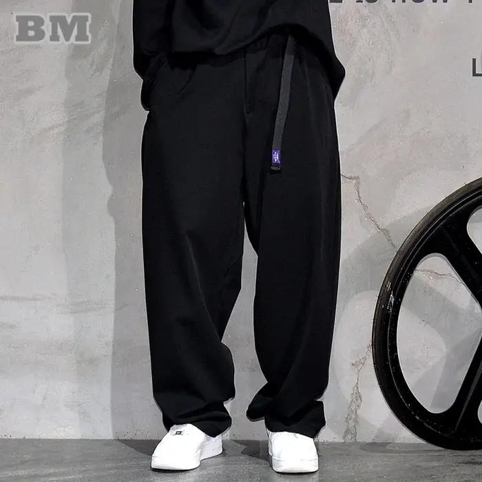 Pantalon Baggy Décontracté Vintage Japonais pour Homme, Vêtement de Haute Qualité, Tendance, Droit,