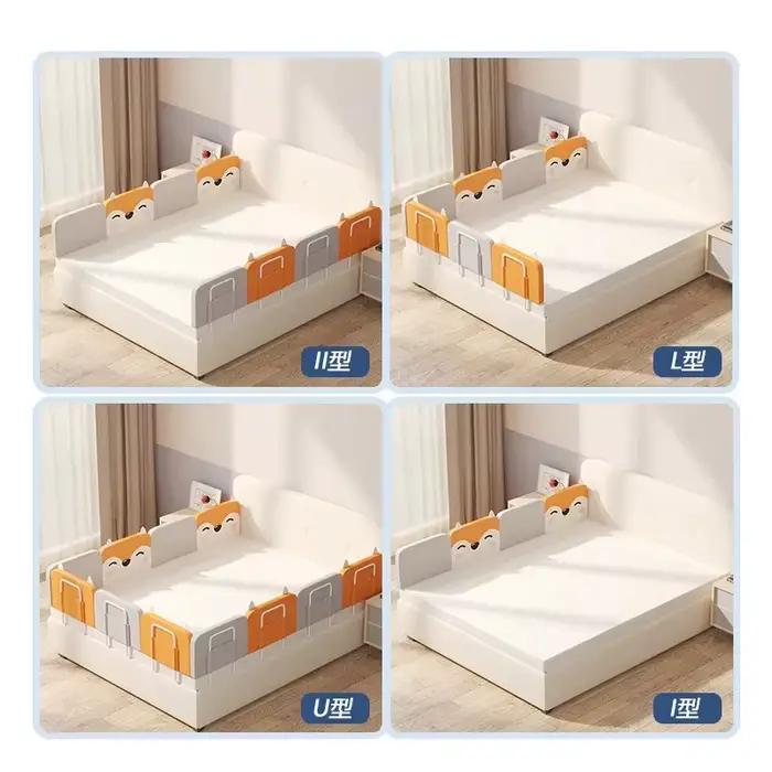 Barrière de lit de bébé réglable en hauteur 38 cm pour sécurité et confort des enfants occasions spéciales et cadeaux pour nouveau-nés