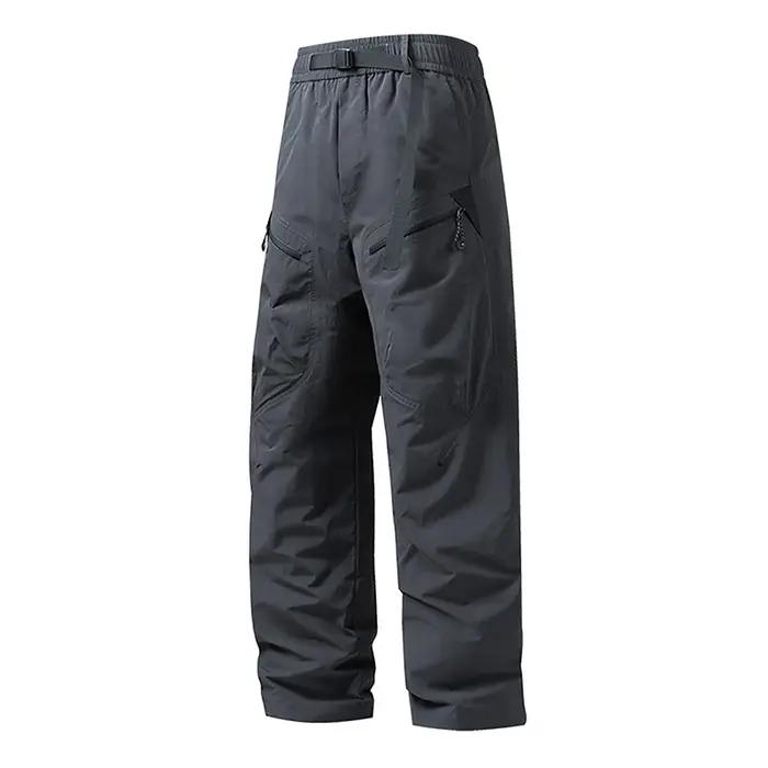 Hiver graphène vers le bas pantalon hommes grandes poches coupe-vent vêtements de travail vers le ba