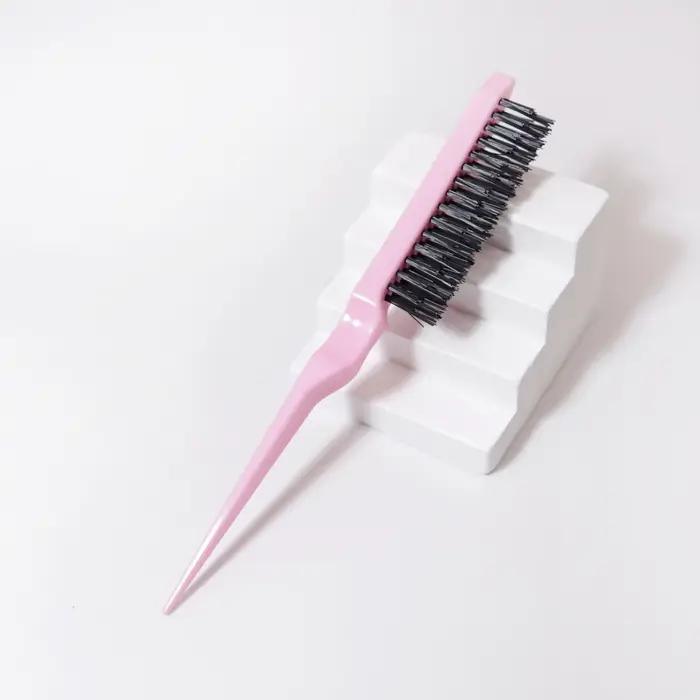 Brosse à queue de Rat 1/7 pièces, pour le peignage du dos, le volumisation des racines et le Massage