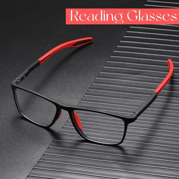 Lunettes de lecture anti-lumière bleue pour hommes et femmes, lunettes de sport ultralégères, lunett