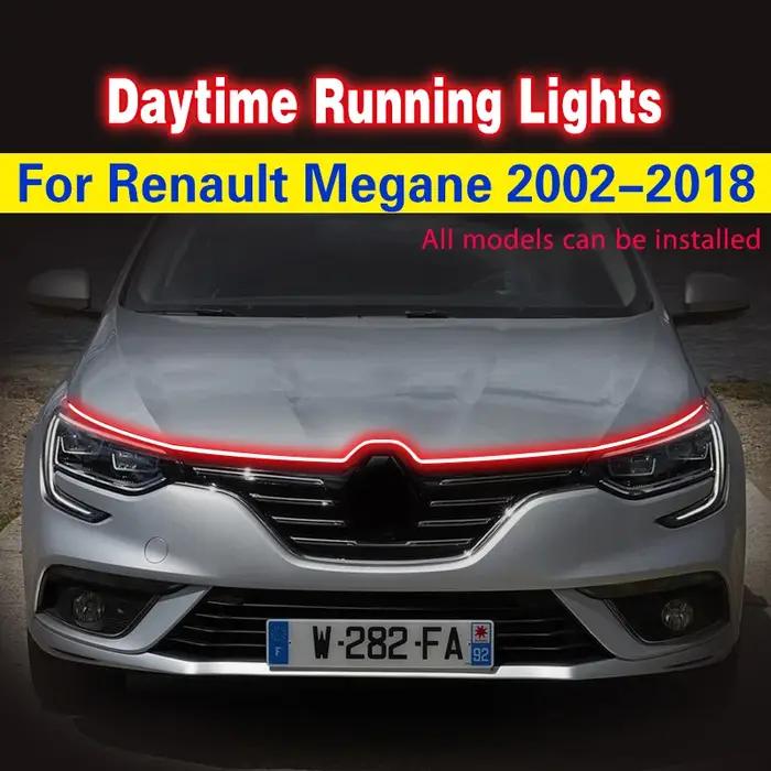 Bande LED Flexible universelle DRL bande de jour pour Renault Megane 2002-2018 lampe d'ambiance déco