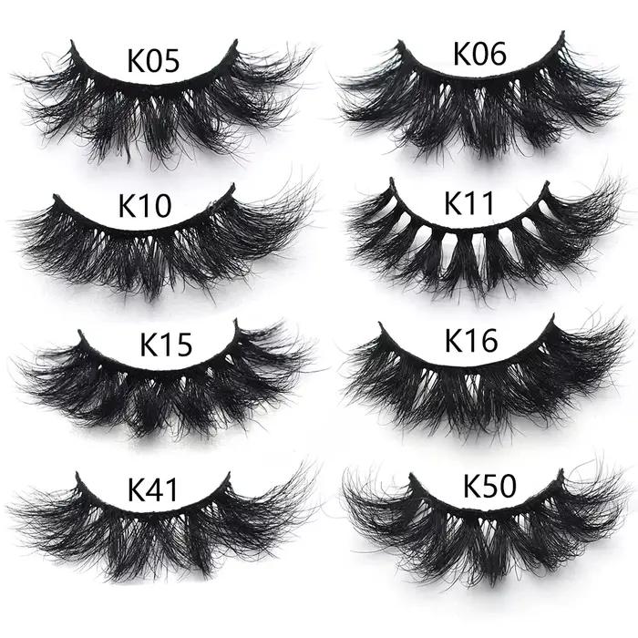 FOXESJI-Faux-cils en Vison Doux et Naturels, Vente en Gros, pour les Affaires