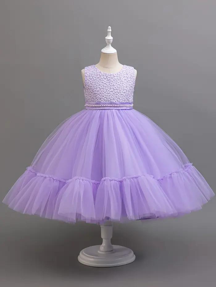 Ensemble de robe en dentelle de Lotus kaki pour filles, vêtements de princesse mignons et manteau, à