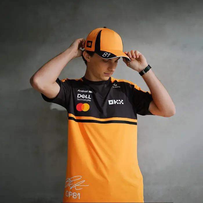 Nouveau T-shirt de course Oscar Piastri 81 2026 Norris 1 Pilote Sports de plein air Séchage rapide H