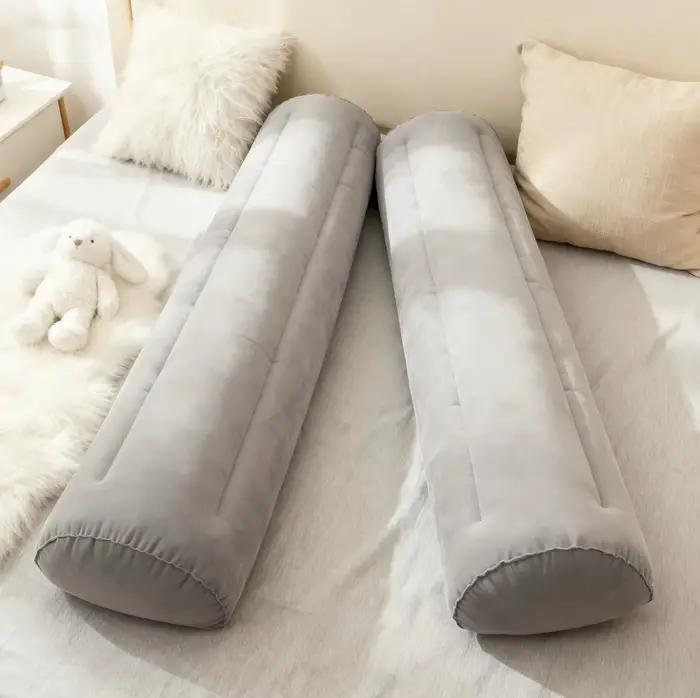 Barrière de lit de voyage gonflable pliable sécuritaire pour enfants adaptée aux lits pliants simples et doubles occasions de déplacement famille sécurité nuit chambre hôtel camping