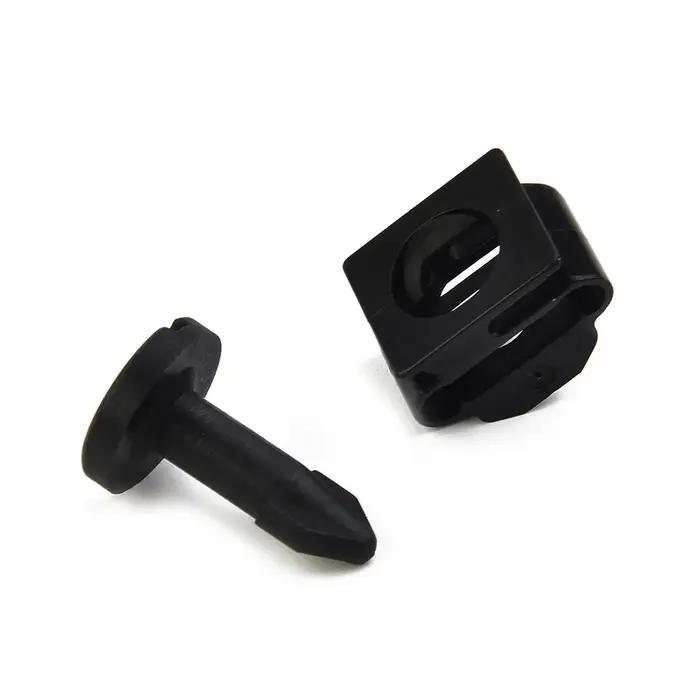 Couvercle de moteur en plastique pour Honda, 2 pièces, Kit d'œillets de maintien, Clips pour capot