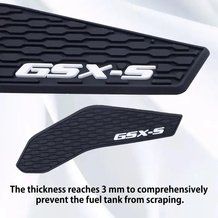 Moto gsx s750 Accessoires Côté Carburant précieux Coussinets Protecteur Autocollants Genou Grip Trac