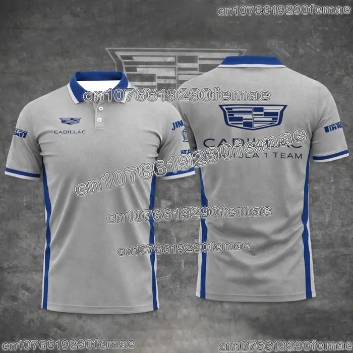 Polo Cadillac Racing Team 2026, élégant et confortable pour l'été, idéal pour les fans des événement