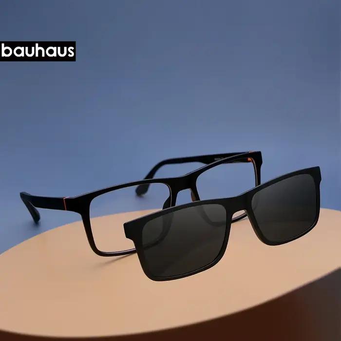 Lunettes de soleil à monture magnétique classique ultra-légère et combinaison