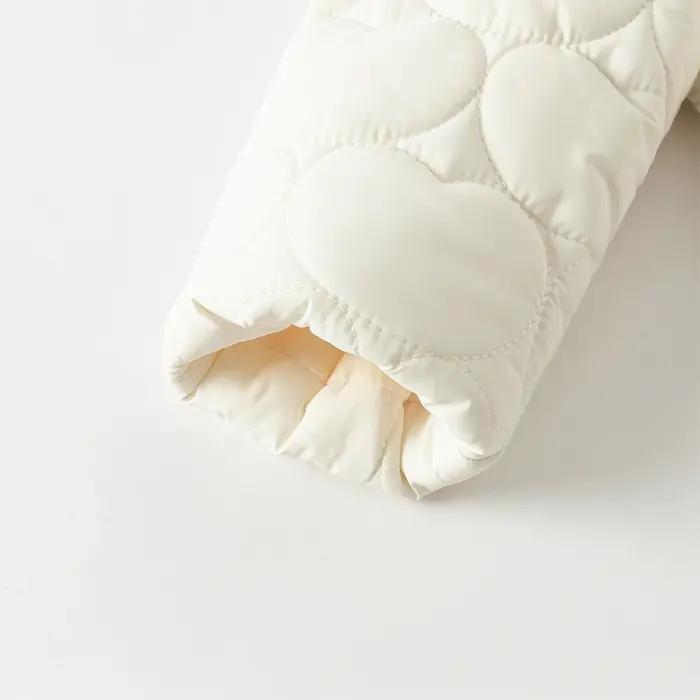 Dave Bella enfants filles bébé mignon vêtements d'extérieur hiver mode décontracté doux enfants mant