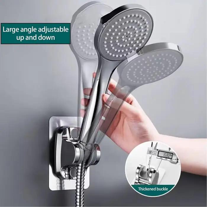 Support de douche réglable avec coussin de siège suspendu pour une expérience de douche relaxante et sans éclaboussures pour salle de bains élégante