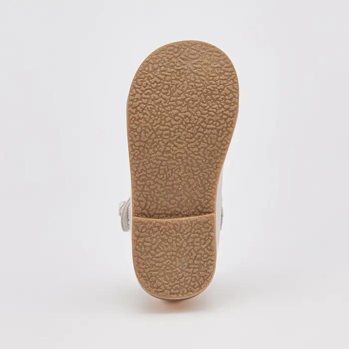 Dave Bella chaussures en cuir pour enfants automne fille confortable doux mignon blanc princesse cha