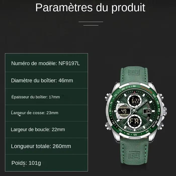 NAVIFORCE – montre-bracelet de Sport pour homme