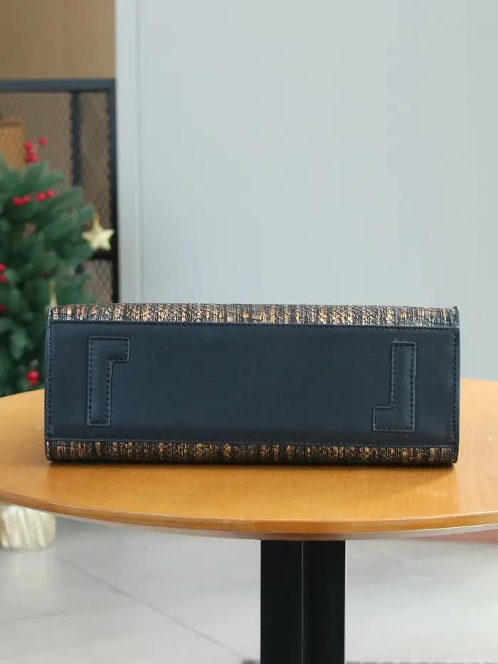 Sac à main de luxe pour femme, nouvelle collection automne/hiver 2026, en cuir verni motif léopard,