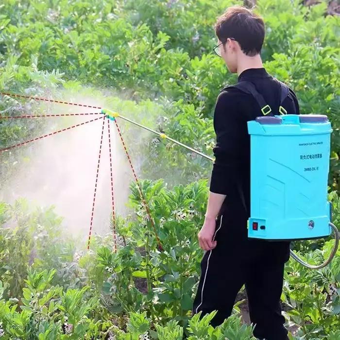 Pulvérisateur automatique à batterie au Lithium remplaçable de 20l, distributeur Intelligent de pest