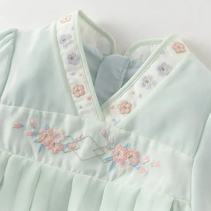 Robes en maille pour enfants Dave Bella, vêtements à manches longues pour filles, automne-printemps,