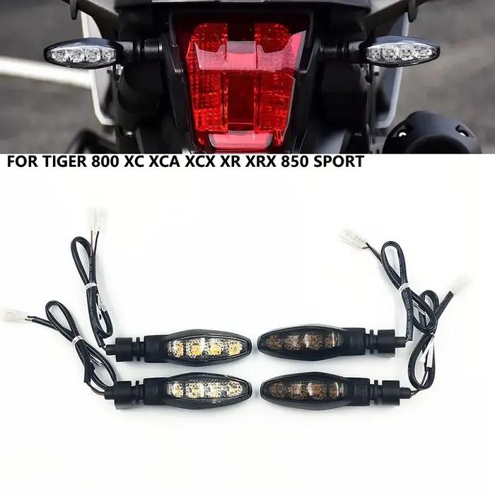 Clignotant LED pour Moto Tiger 800 900 1050 1200 XC Poly DayRequiStreet Triple 675 765 ROCKET, 3 Vit