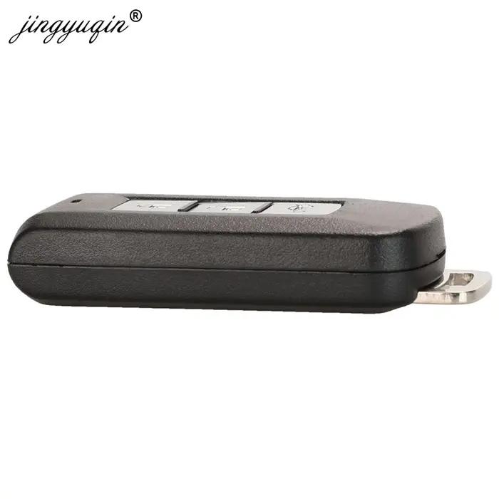 Jingyuqin 3 boutons Smart télécommande clé Fob FSK 433MHz ID46 ID47 puce pour Mitsubishi Lancer Outl