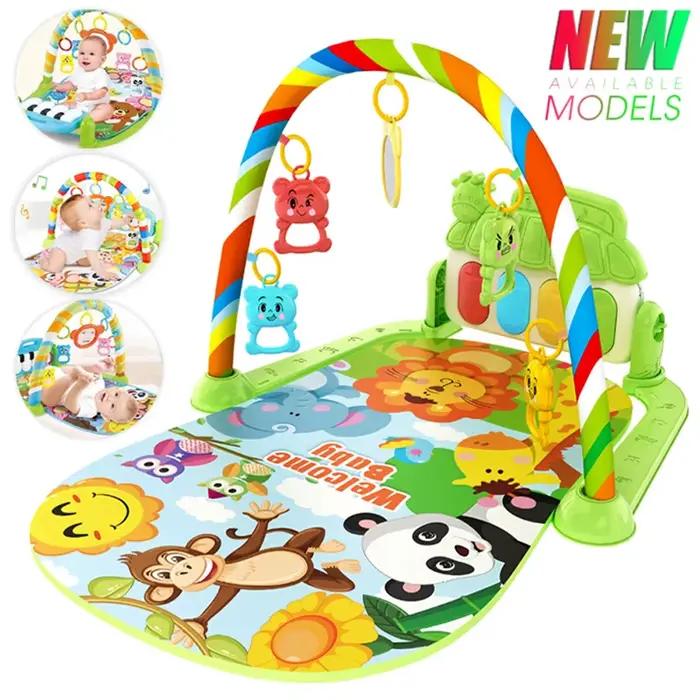 Nouveau bébé activité Fitness support de gymnastique 0-1 ans nouveau-né éducatif musique pédale Pian