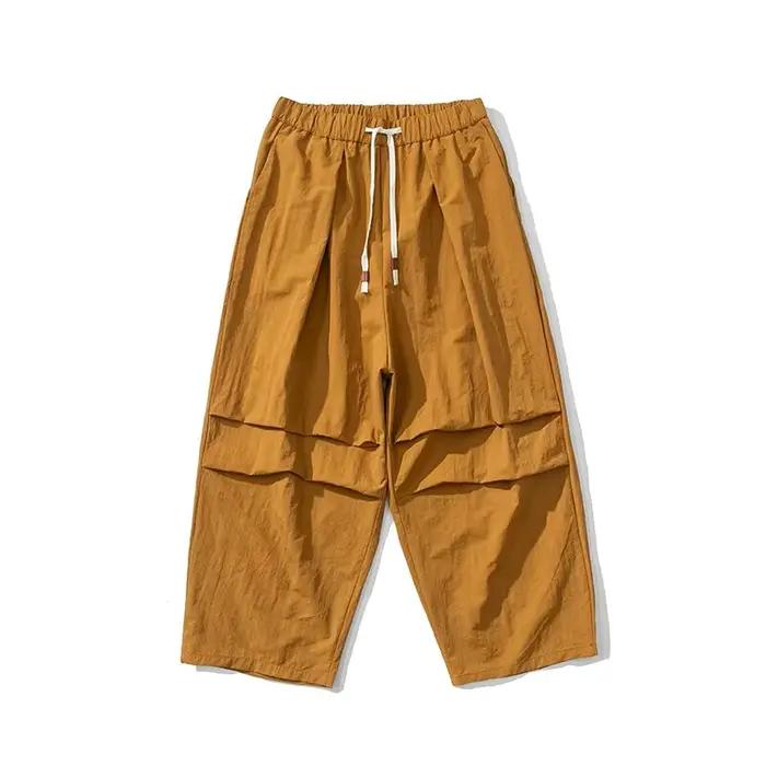 Pantalon Cargo de Style américain pour hommes, décontracté, surdimensionné, mode printemps été, saro