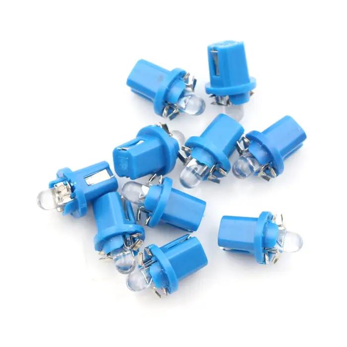 Diode électroluminescente TingPrada Board Ampoules, DC 12V T5 B8.5D Bklift SMD LED Car Light, Automo