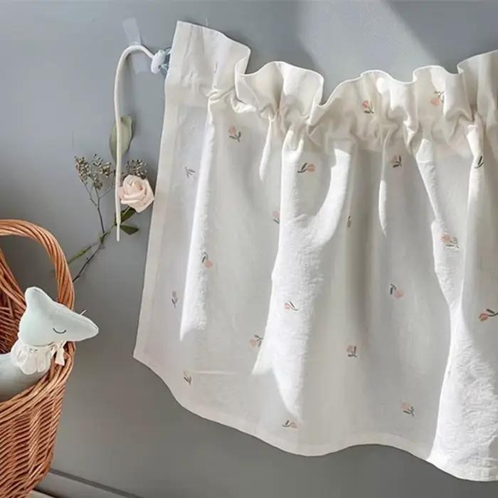Rideau de voiture brodé pour bébé, pare-soleil pour enfants, protection UV, rideau de fenêtre, ours
