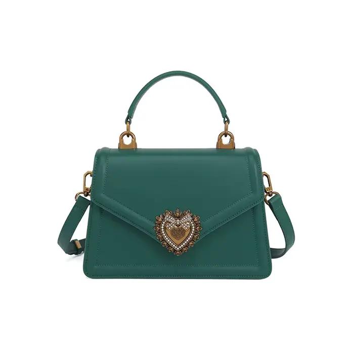 Sac à langer de luxe de haute qualité pour femmes, grand sac fourre-tout élégant en cuir, sac à band