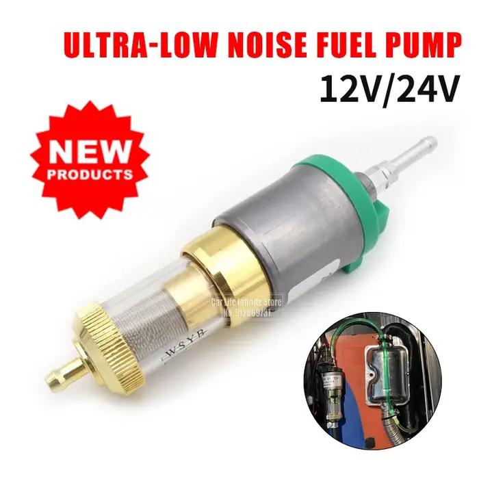 Pompe à carburant de chauffage à très faible bruit de mise à niveau de voiture 12V/24V 1KW-5KW pour